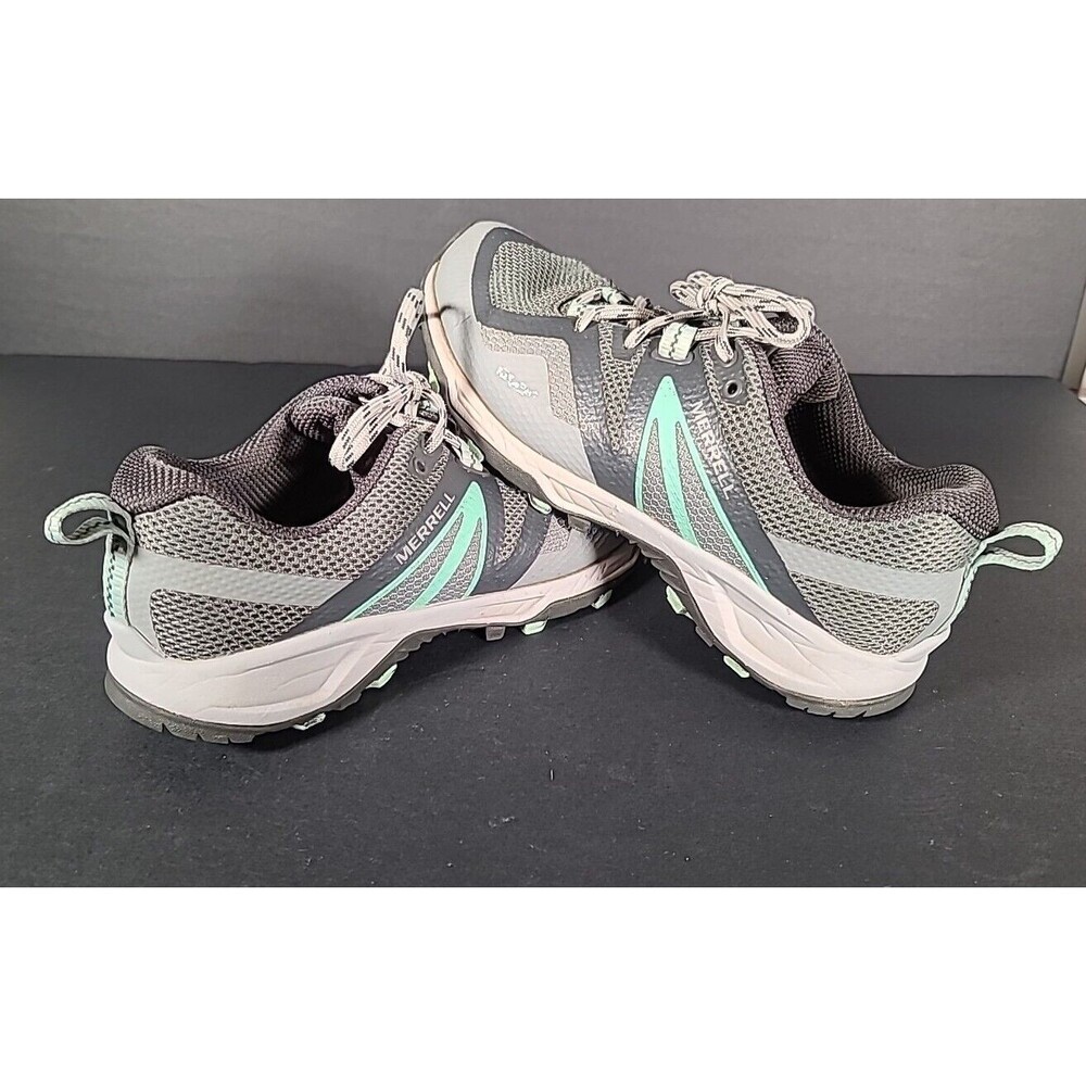 Merrell Women's MQM Flex 2 Hiking Shoes, Rock/Wave, Size 8.5 M Model J035426 - Picture 1 of 16